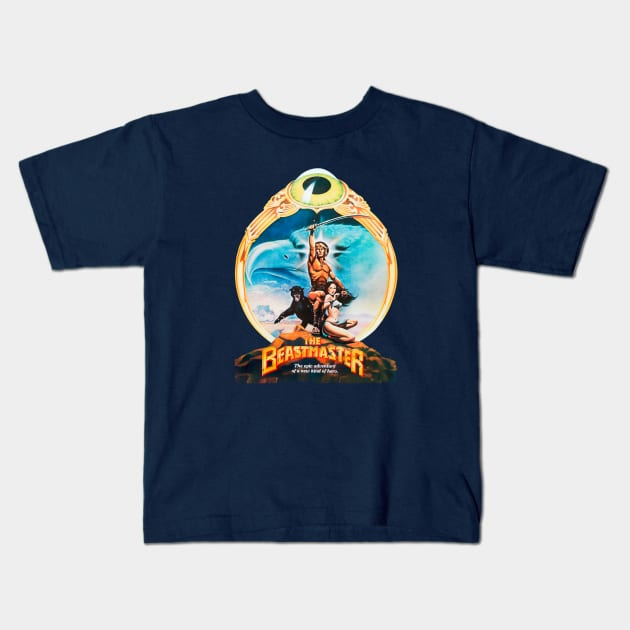 The Beastmaster 1982 Sword Sorcery Kids T-Shirt by parashop